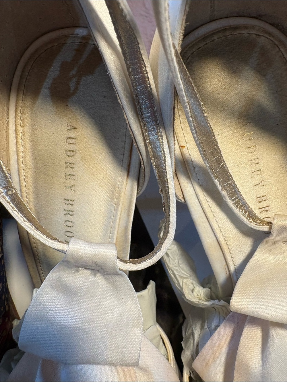 Audrey Brooke Estella Pump
With ruffles galore, this striking white pair of peep - Picture 5 of 8